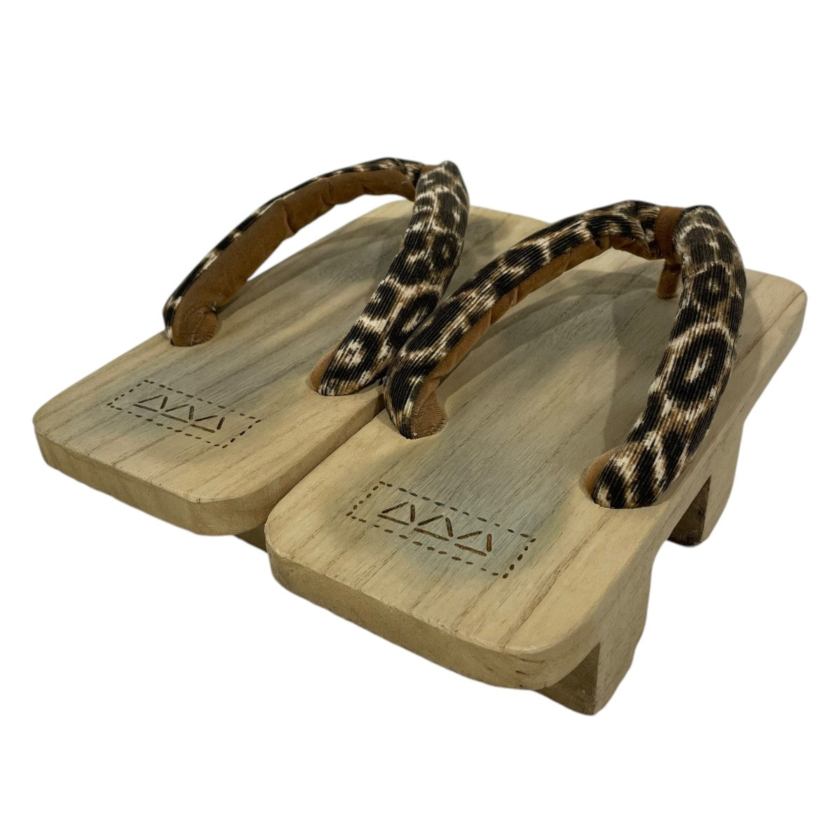 23SS 桐下駄 GETA LEOPARD ゲタ レオパード 0123101001001