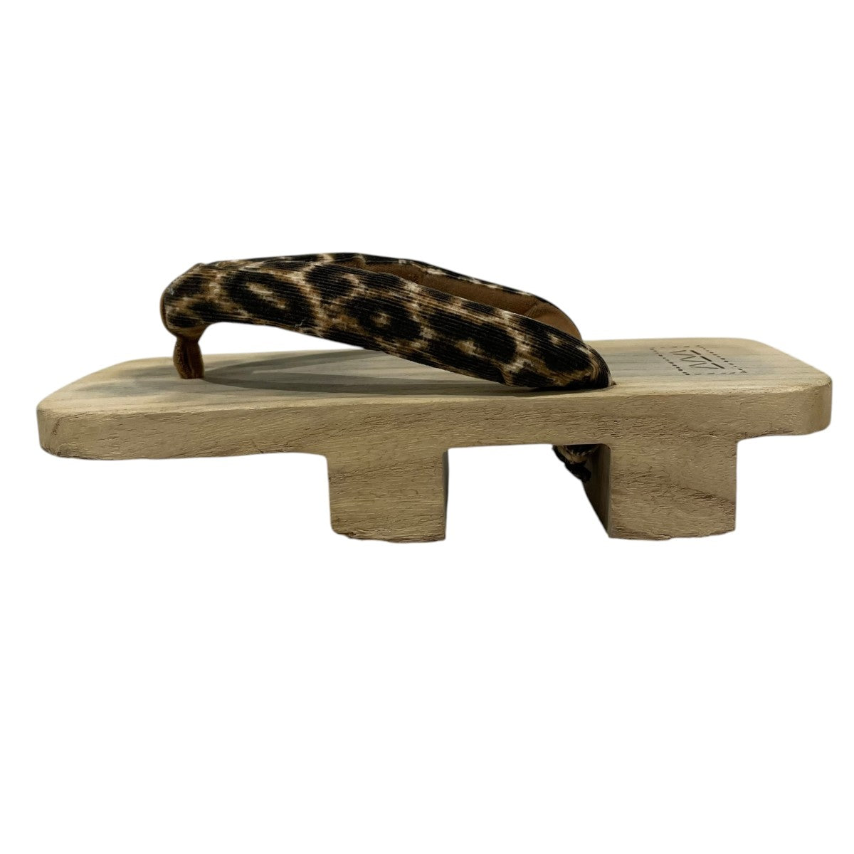 23SS 桐下駄 GETA LEOPARD ゲタ レオパード 0123101001001