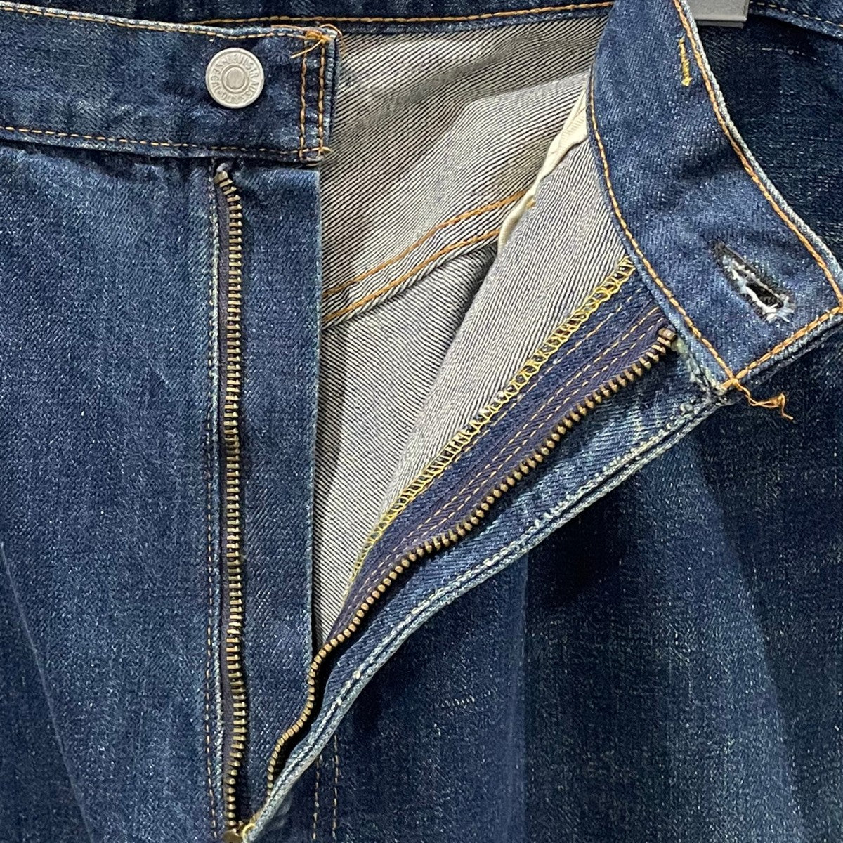 levis デニムパンツ BIG E SCOVILL ボタン裏16 古着・中古-3枚目のアイテム画像