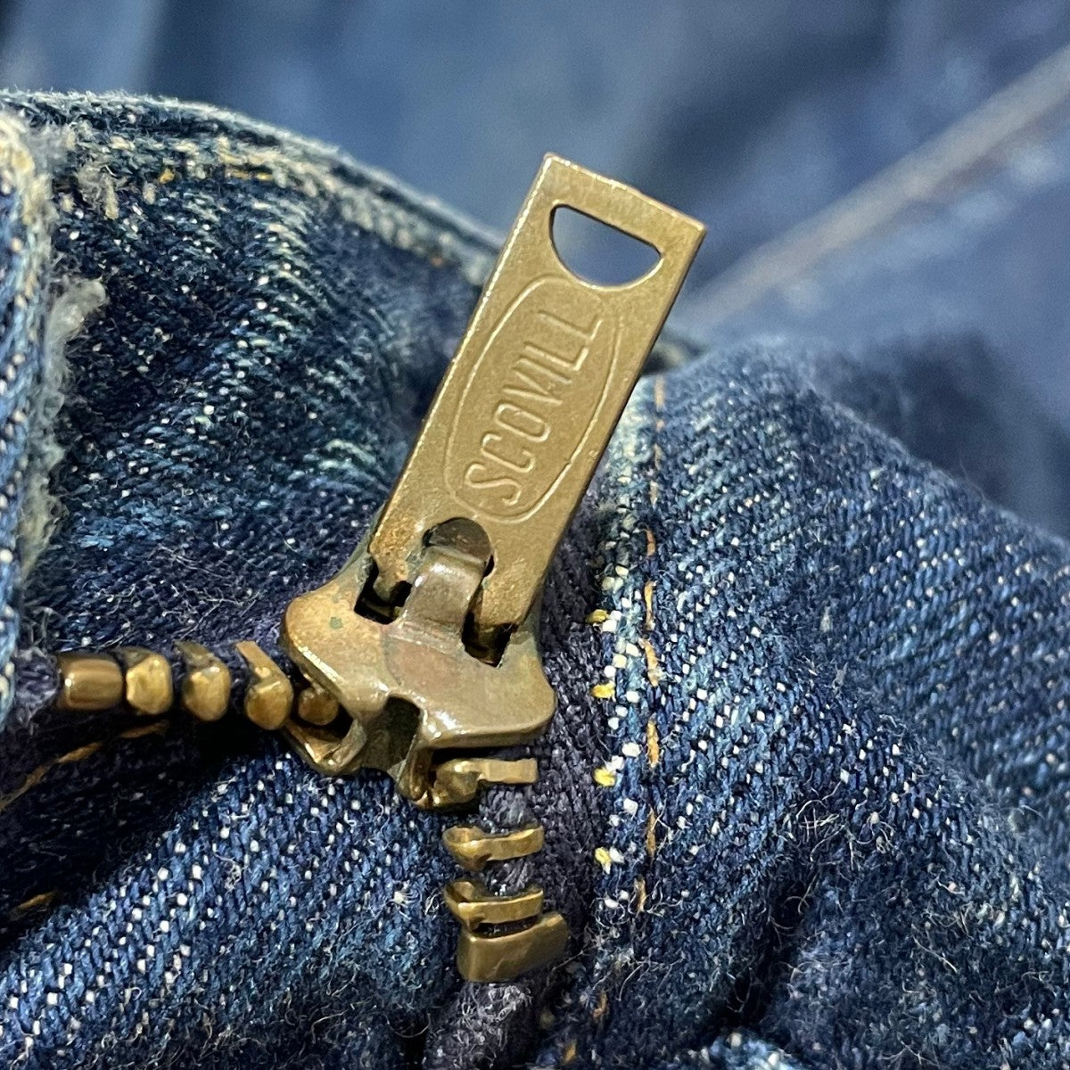 levis デニムパンツ BIG E SCOVILL ボタン裏16 古着・中古-7枚目のアイテム画像
