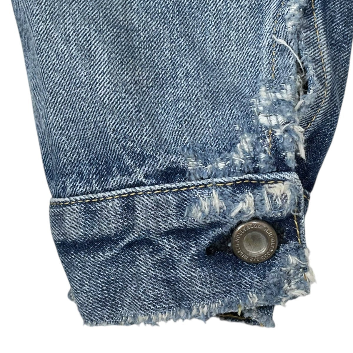 24SS 加工デニムジャケット DENIM JACKET NH-NM-003