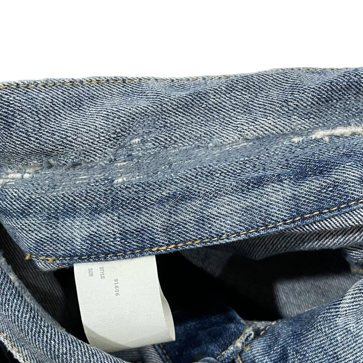 24SS 加工デニムジャケット DENIM JACKET NH-NM-003