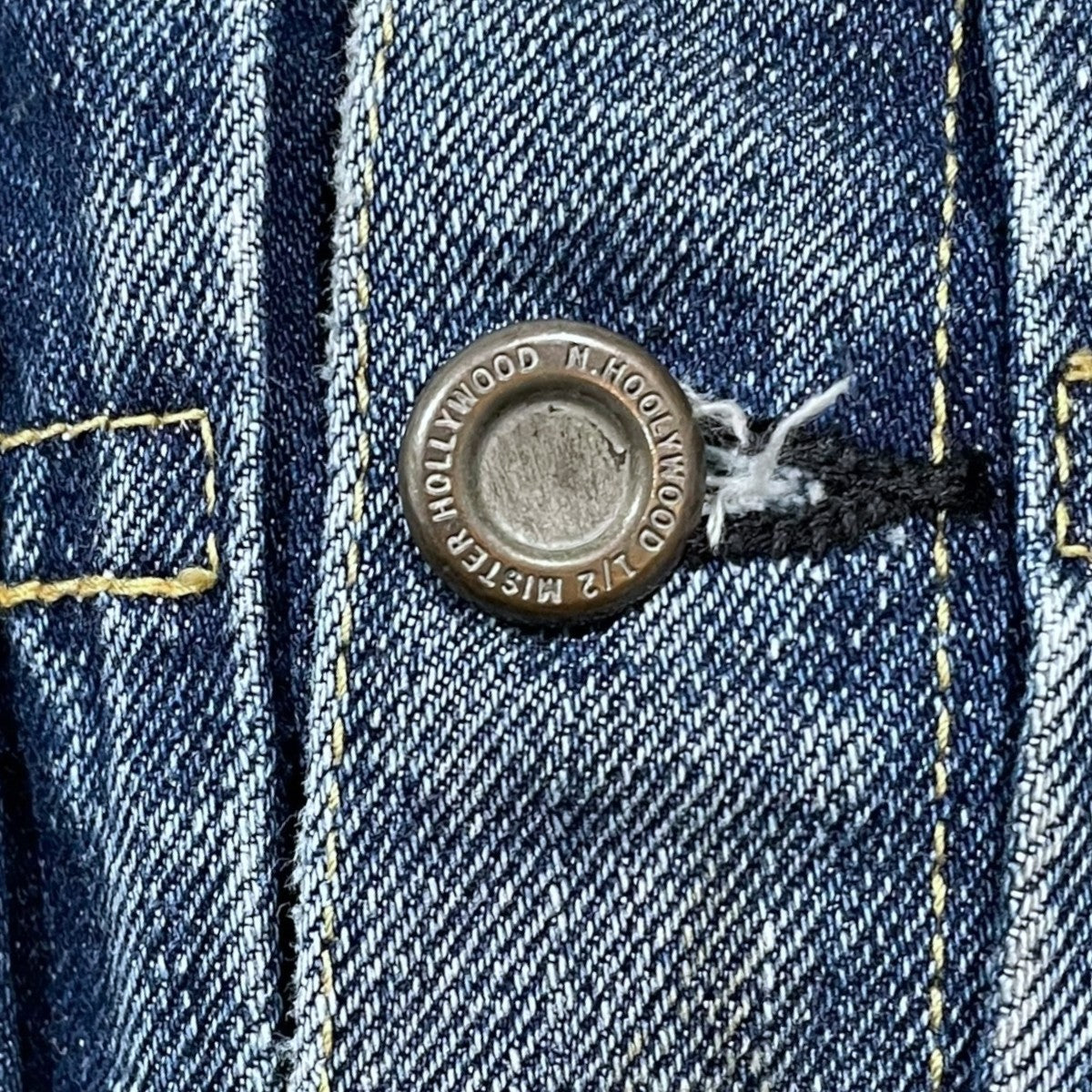 24SS 加工デニムジャケット DENIM JACKET NH-NM-003