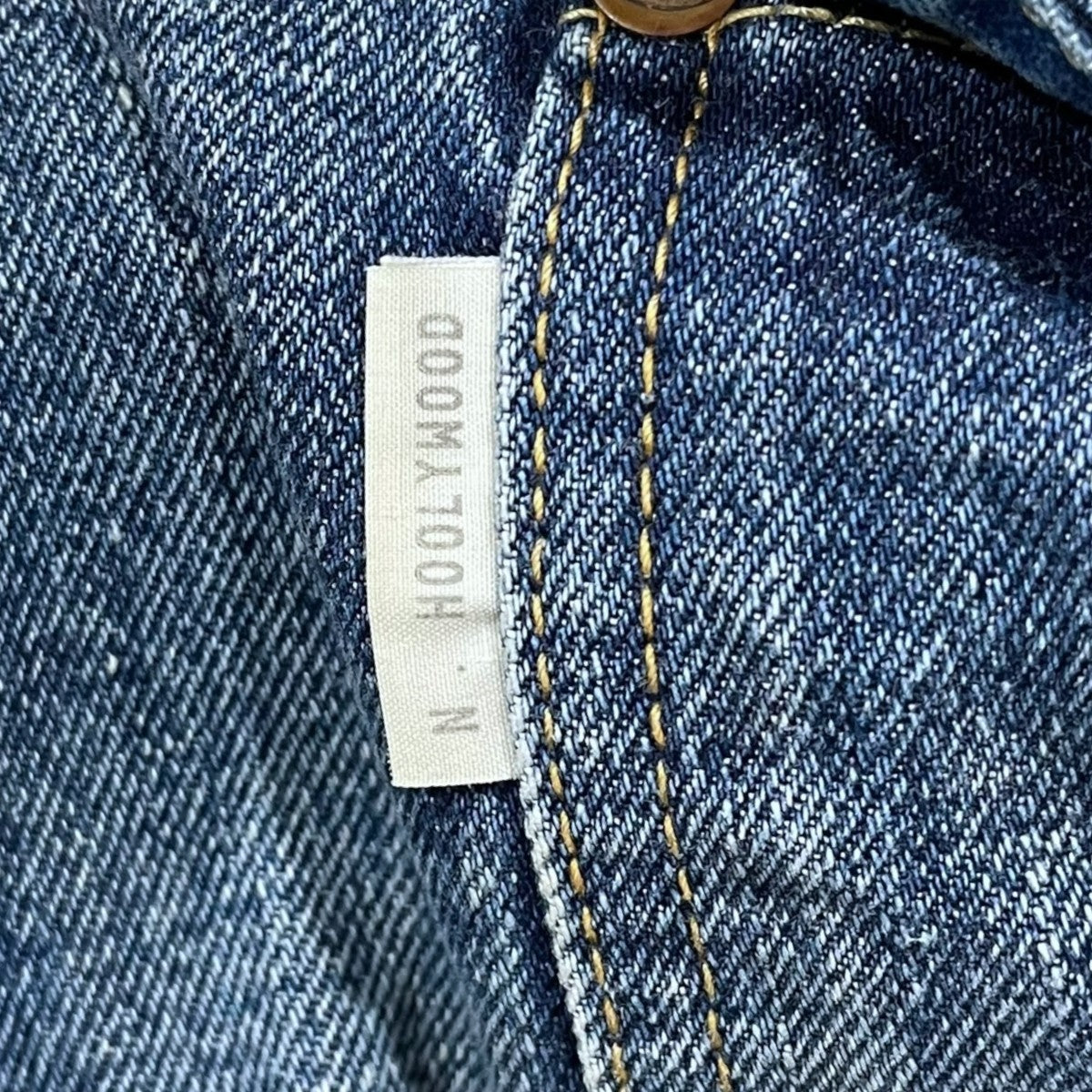 24SS 加工デニムジャケット DENIM JACKET NH-NM-003