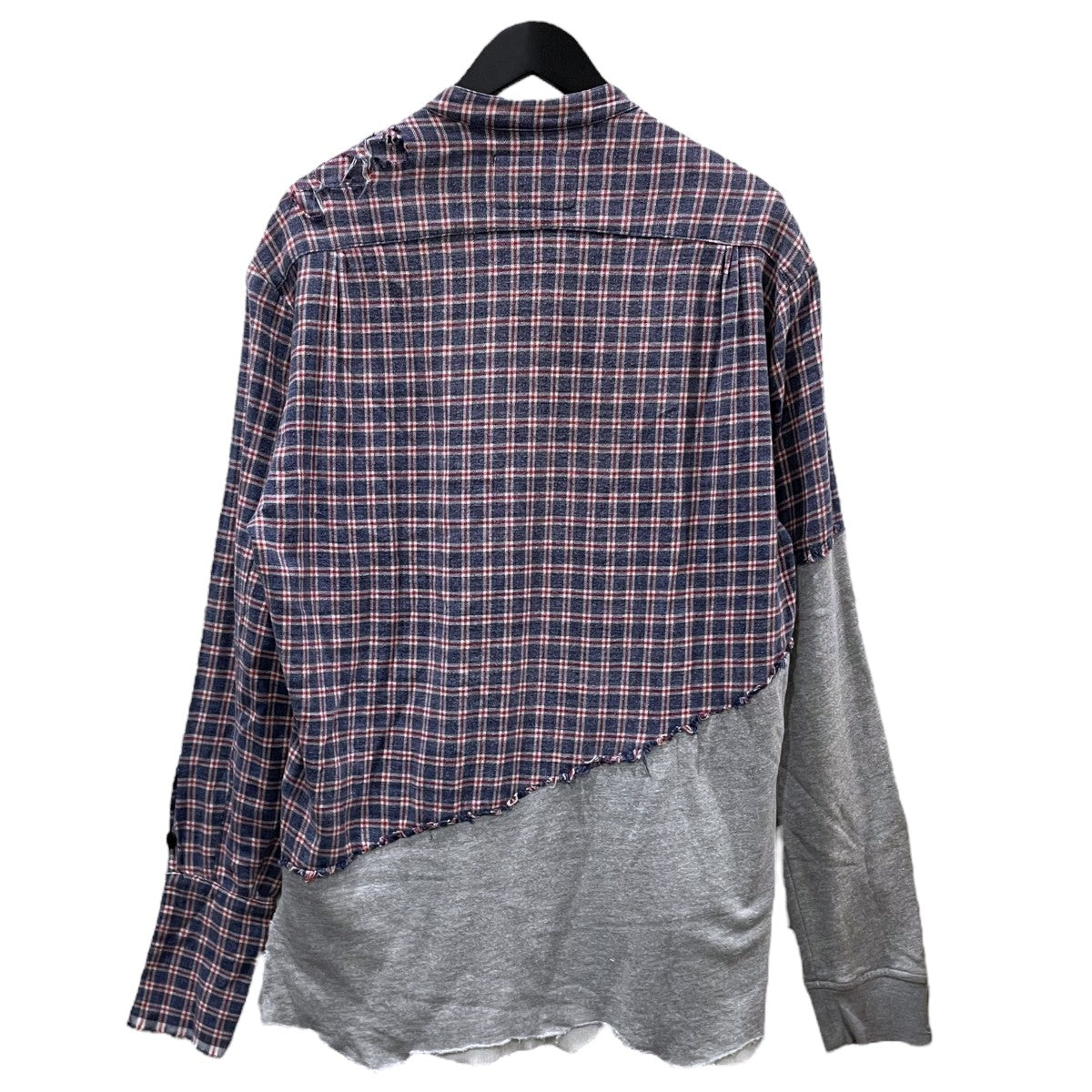 GREG LAUREN グレッグローレン ネルシャツカーディガン 1 美品 GREG LAUREN グレッグローレン ネルシャツカーディガン 1 美品 GREG