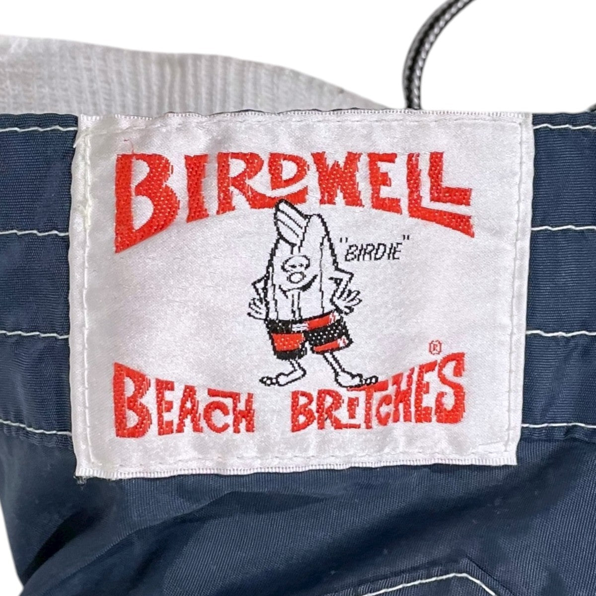 チェック柄リメイクシャツ 50／50 WHITE PLAID／ NAVY BIRDWELL STUDIO SHIRT