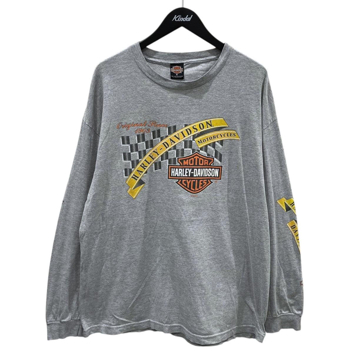 HARLEY-DAVIDSON ロゴプリントカットソー 古着・中古-1枚目のアイテム画像