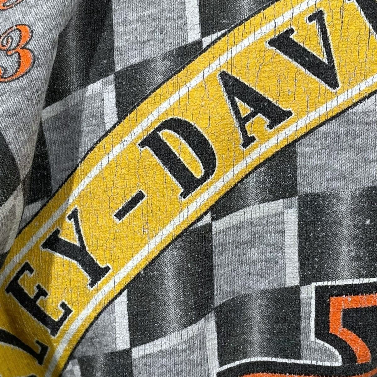 HARLEY-DAVIDSON ロゴプリントカットソー 古着・中古-5枚目のアイテム画像