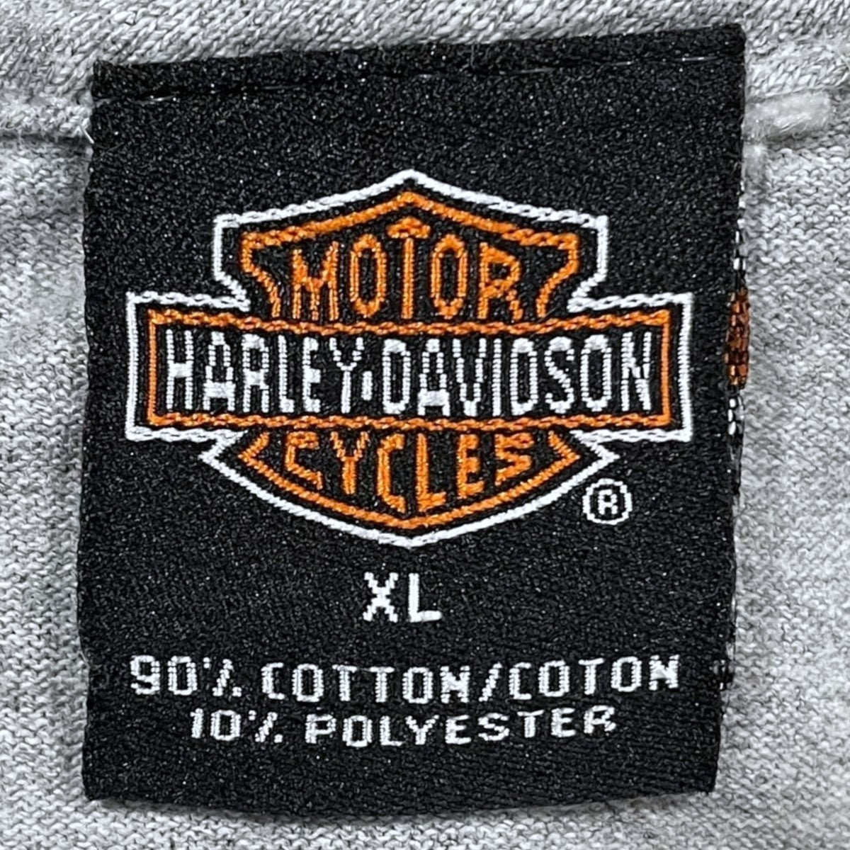 HARLEY-DAVIDSON ロゴプリントカットソー 古着・中古-6枚目のアイテム画像