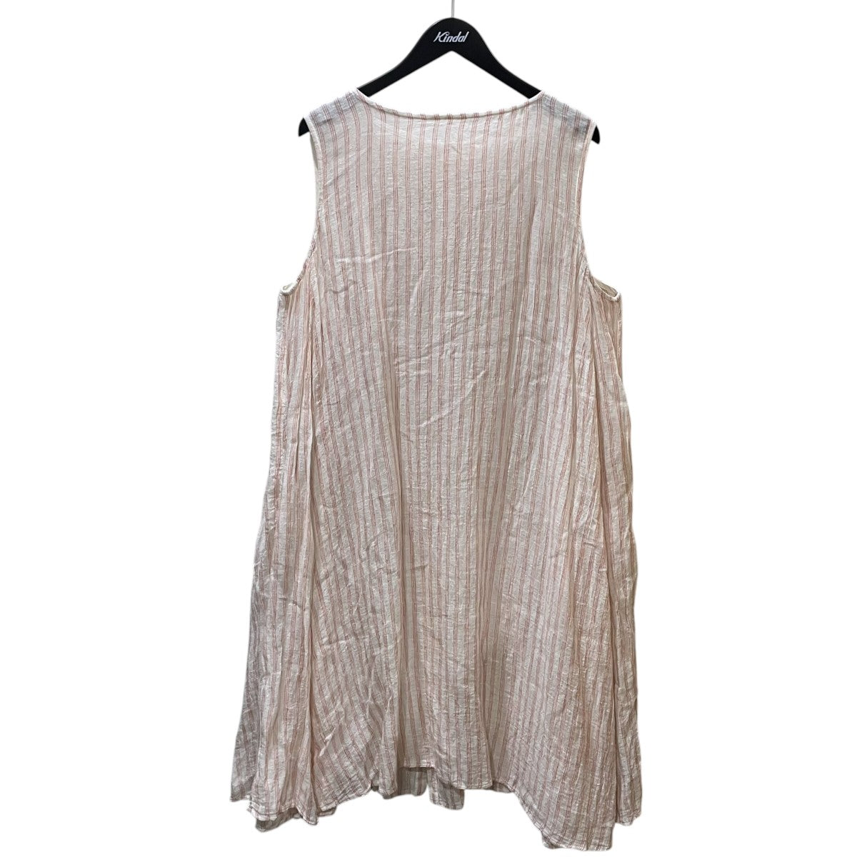 nest Robe(ネストローブ) 20SS リネンガーゼストライプスリーブレス