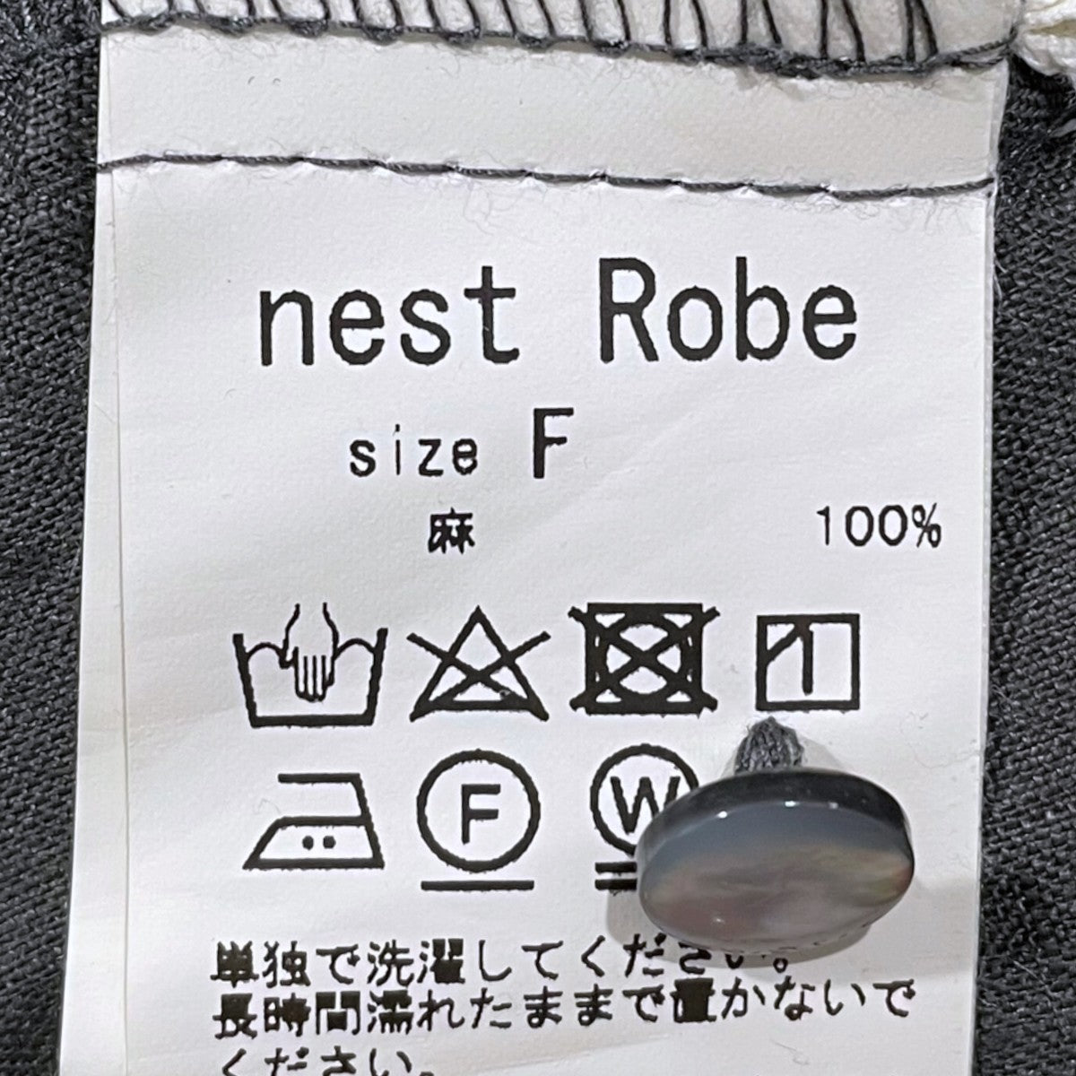 nest Robe 18SS 2WAYリネンワンピース フレンチスリーブリネン2wayドレス 01182-1157 古着・中古-5枚目のアイテム画像