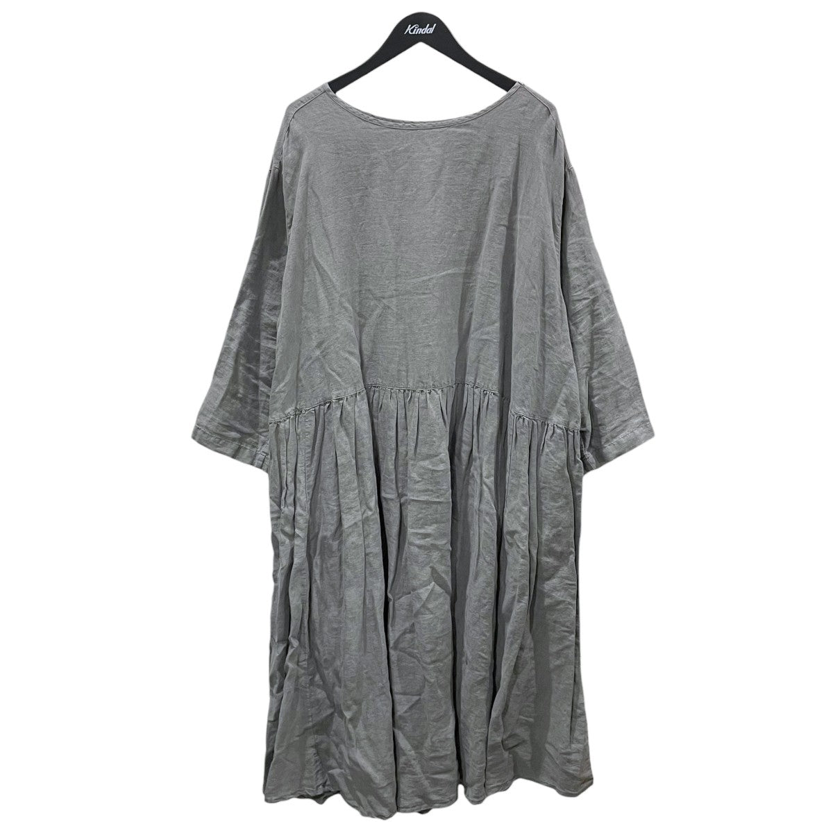 nest Robe 22SS 天然染め 切り替えギャザーワンピース 01221-1162 古着・中古-1枚目のアイテム画像