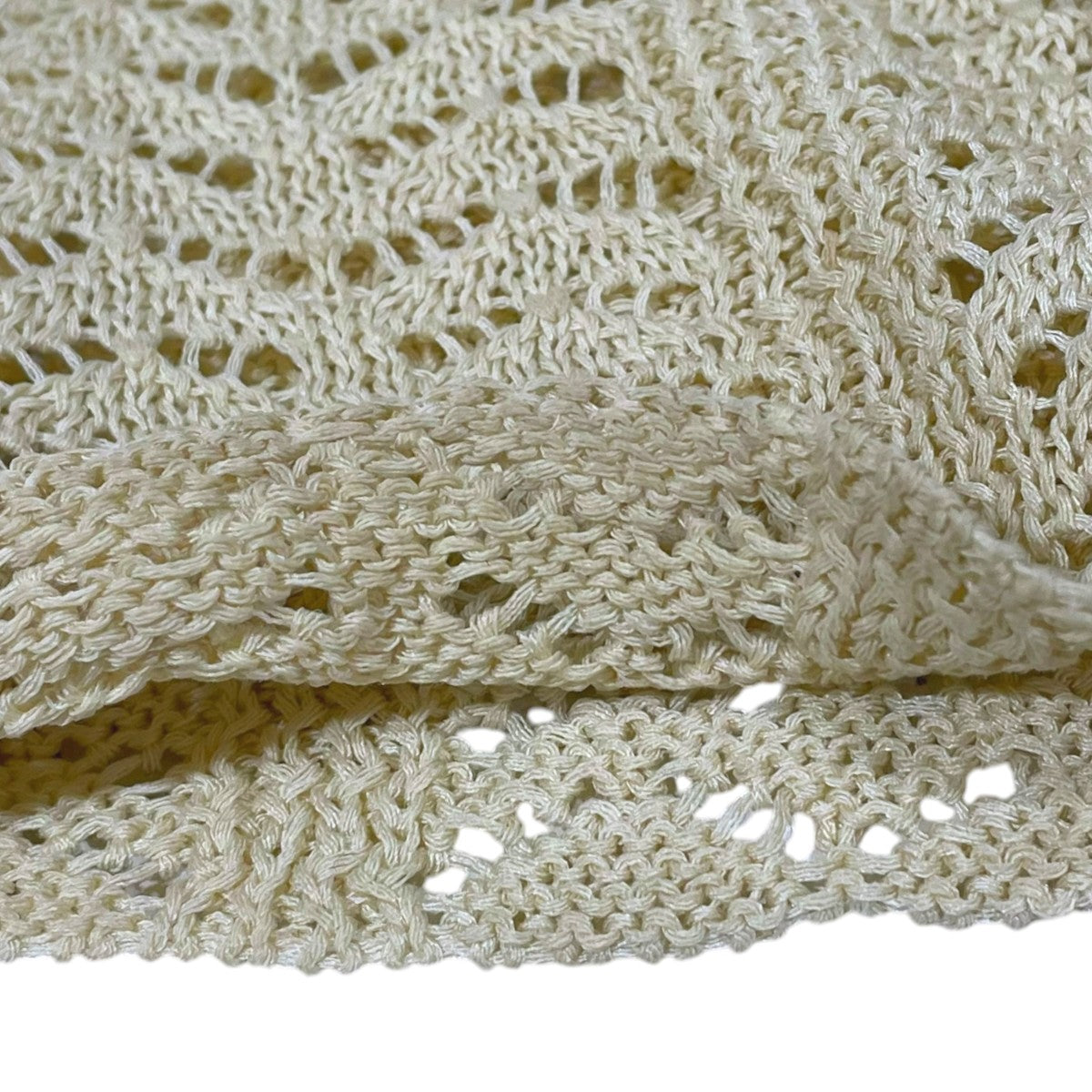 TODAYFUL 22SS 半袖ニットカーディガン Lace Knit Shirts レースニットシャツ 12210503 古着・中古-5枚目のアイテム画像