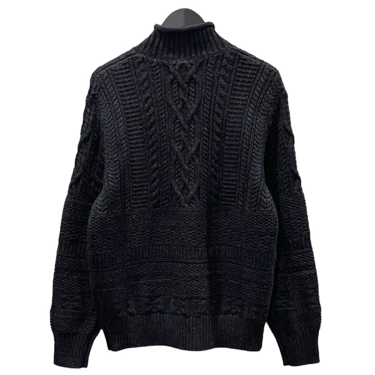 RRL(ダブルアールエル) コットン ウール ロールネックニットセーター