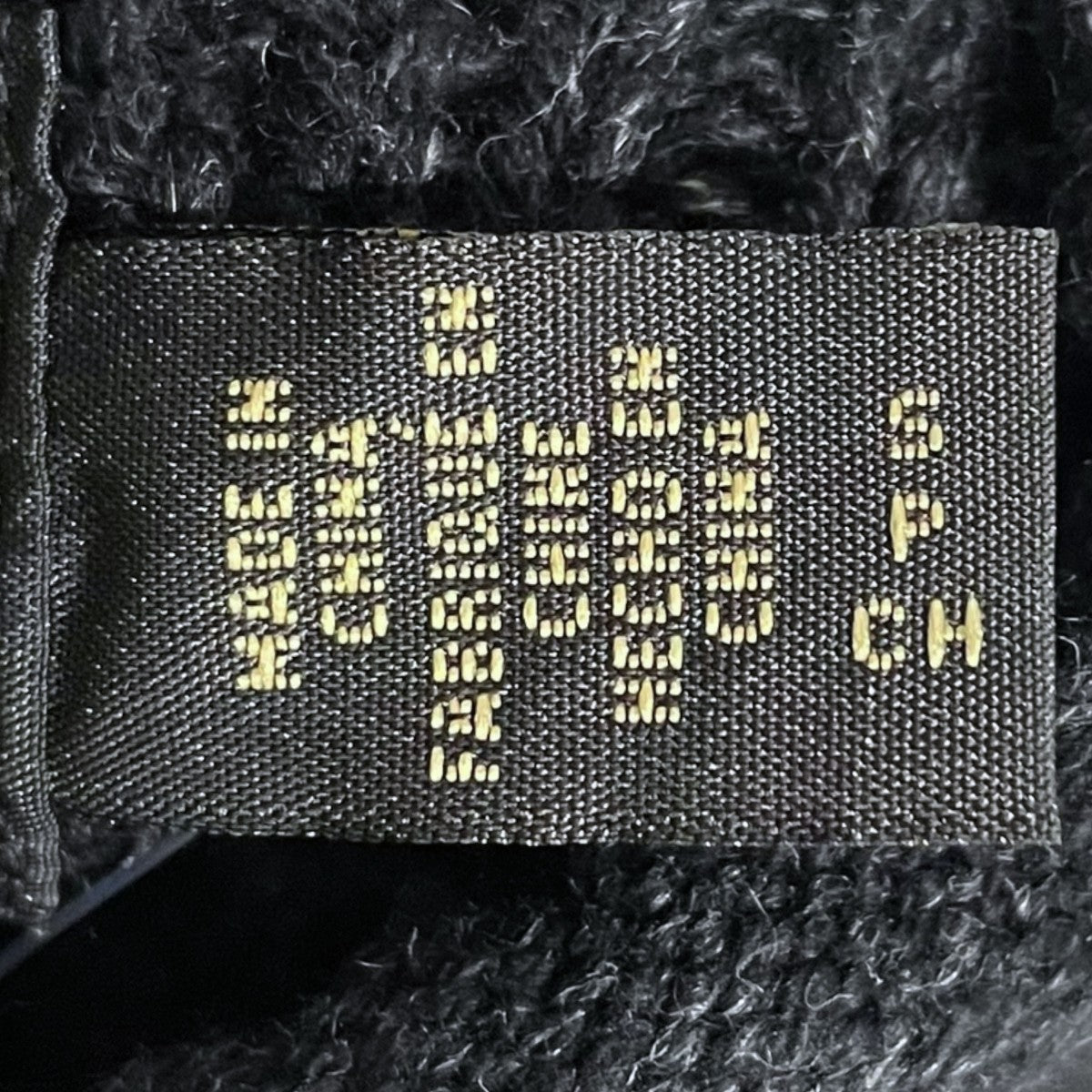 ダブルアールエル ブラックインディゴ ケーブル編みニット　ロールネック RRL Ralph Lauren (ダブルアールエル) コットン ロールネック セーター