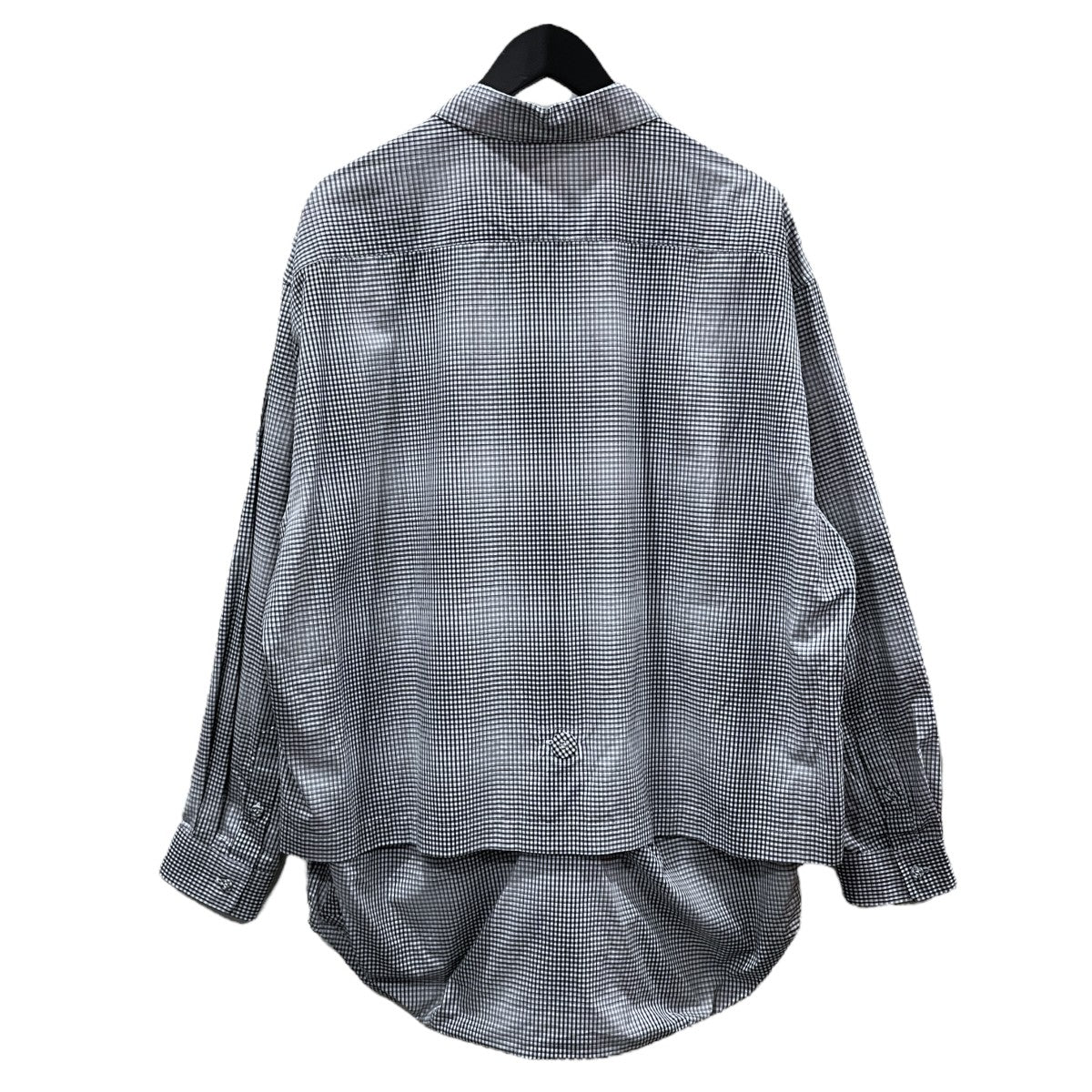 23SS チェック柄シャツ NEWSPAPER SHIRTS ニュースペーパーシャツ CMF2301-CS05