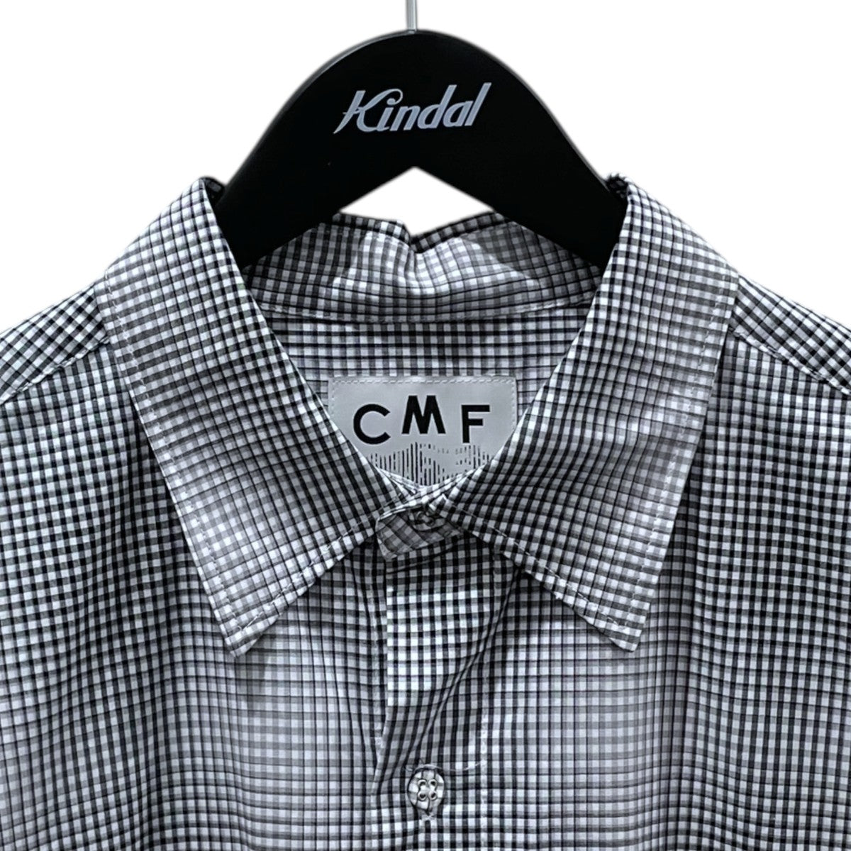 23SS チェック柄シャツ NEWSPAPER SHIRTS ニュースペーパーシャツ CMF2301-CS05