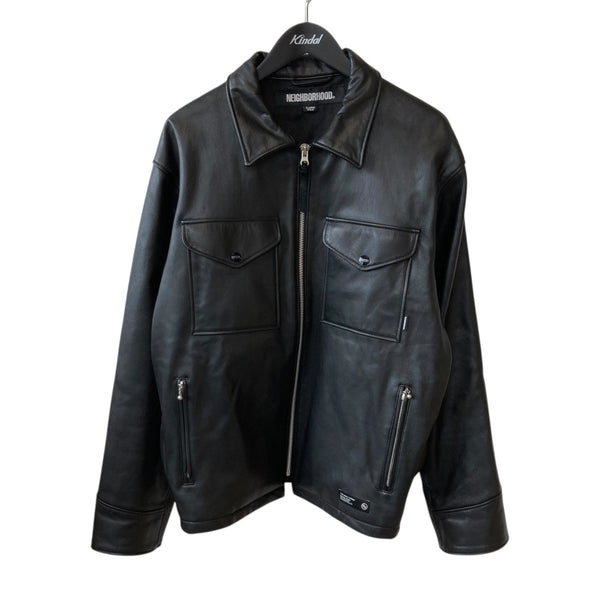 NEIGHBORHOOD ネイバーフッド LEATHER PM JACKET M NEIGHBORHOOD(ネイバーフッド)｜LEATHER PM JACKET｜正規通販取扱店 In
