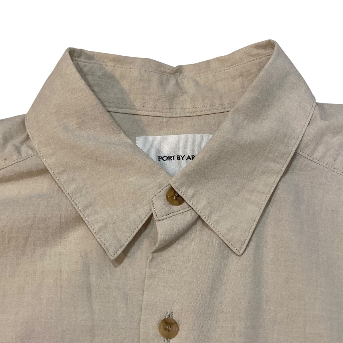 Chambray S S Shirt半袖シャツPO15-SH003