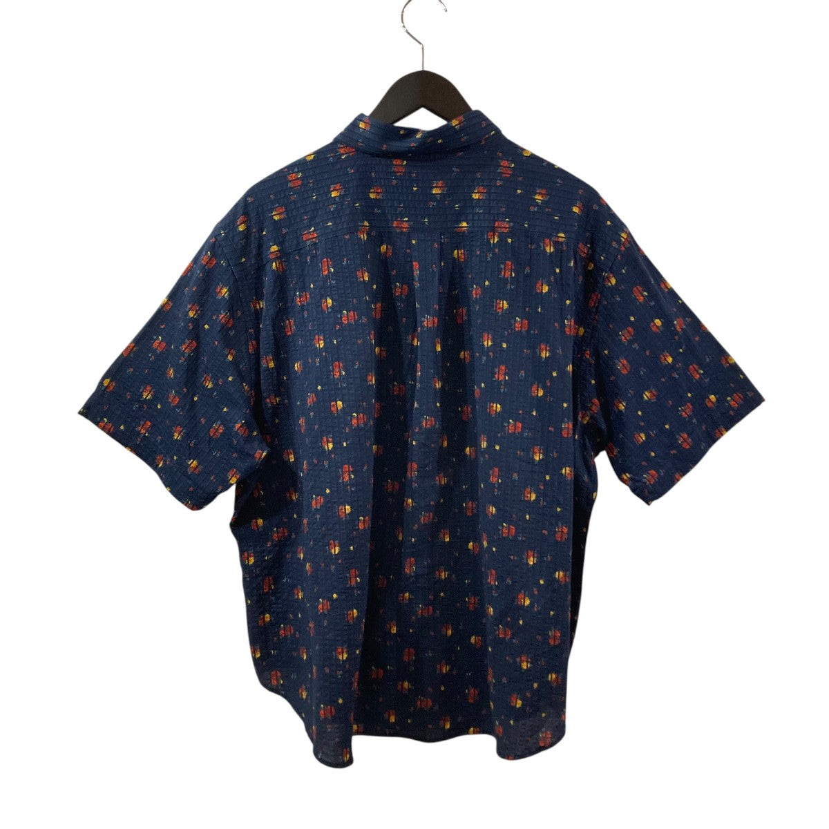 KANEMASA PHIL． 36G Linen Sucker Flower Atmosphere S S Shirt花柄半袖シャツKM25S-038P 古着・中古-2枚目のアイテム画像
