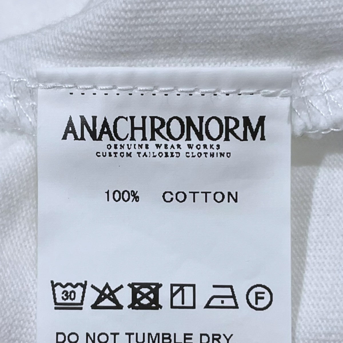 anachronorm 24SS プリントTシャツ MANCHESTER PRINTED S／S T-SHIRTS マンチェスター プリンテッド ショートスリーブTシャツ AN368 古着・中古-5枚目のアイテム画像