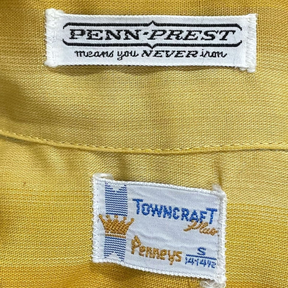 TOWN CRAFT ストライプ柄オープンカラーシャツ 古着・中古-6枚目のアイテム画像