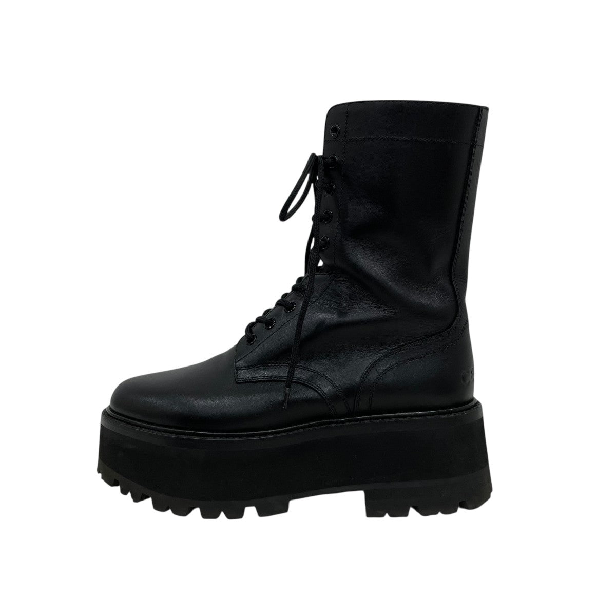 CELINE(セリーヌ) レースアップブーツ ブラック サイズ 42｜【公式