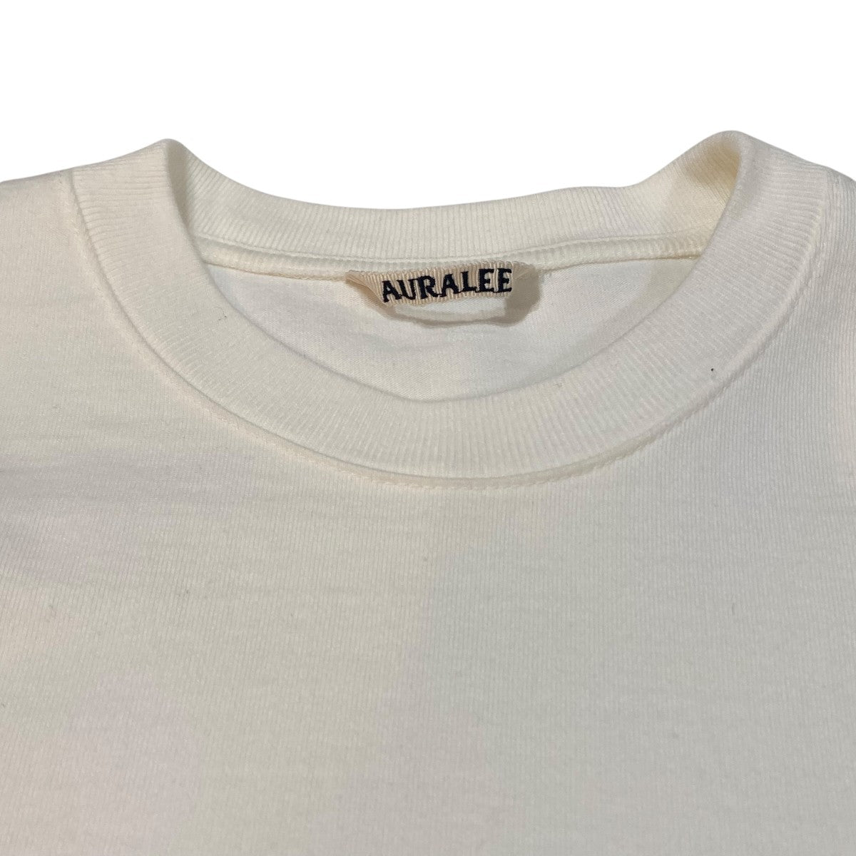 AURALEE STAND-UP TEE半袖カットソーA8ST01SU 古着・中古-3枚目のアイテム画像