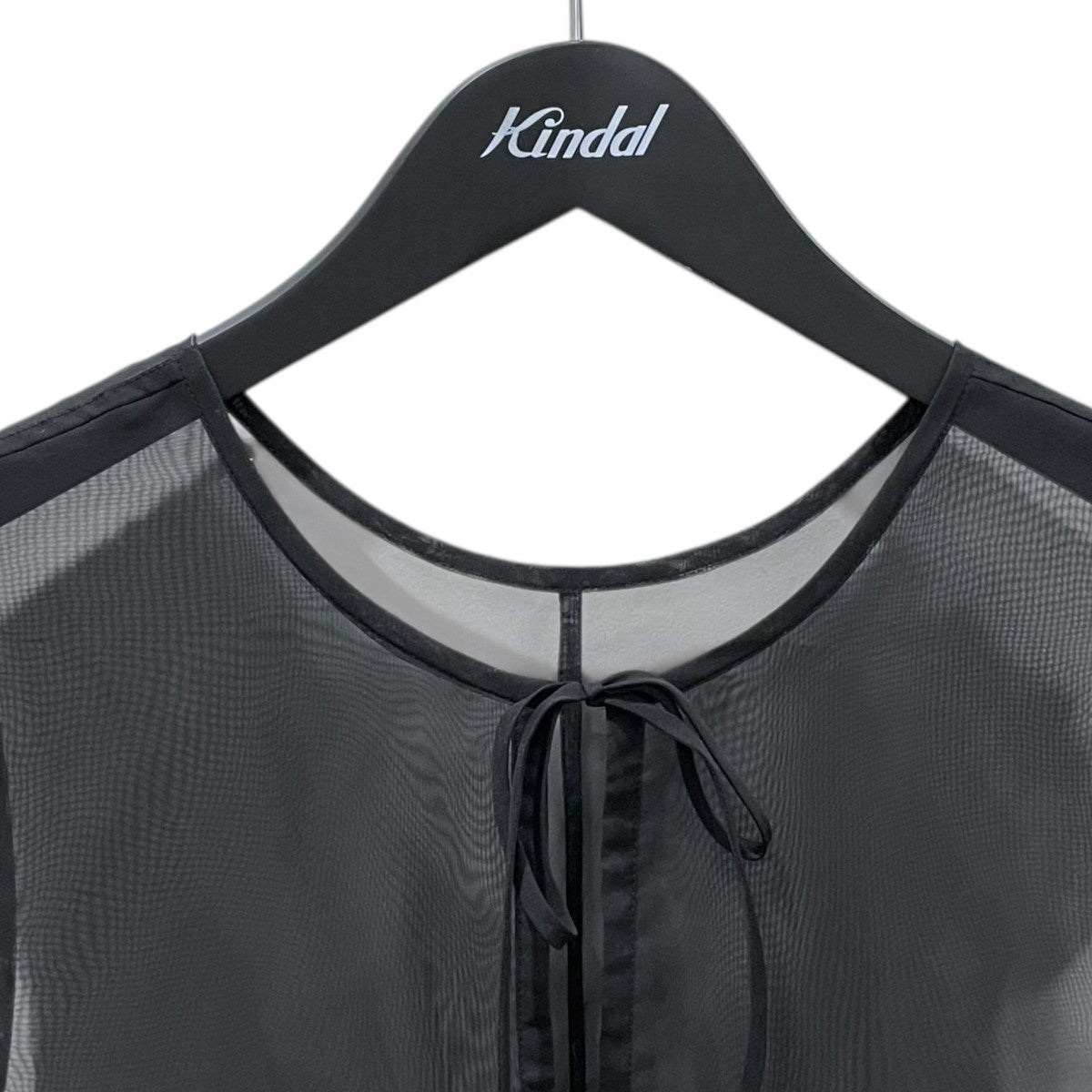 24SS シアーベスト  Organza Gathered Vest -2WAY- オーガンジー ギャザー ベスト -2WAY- 1621-199-1784