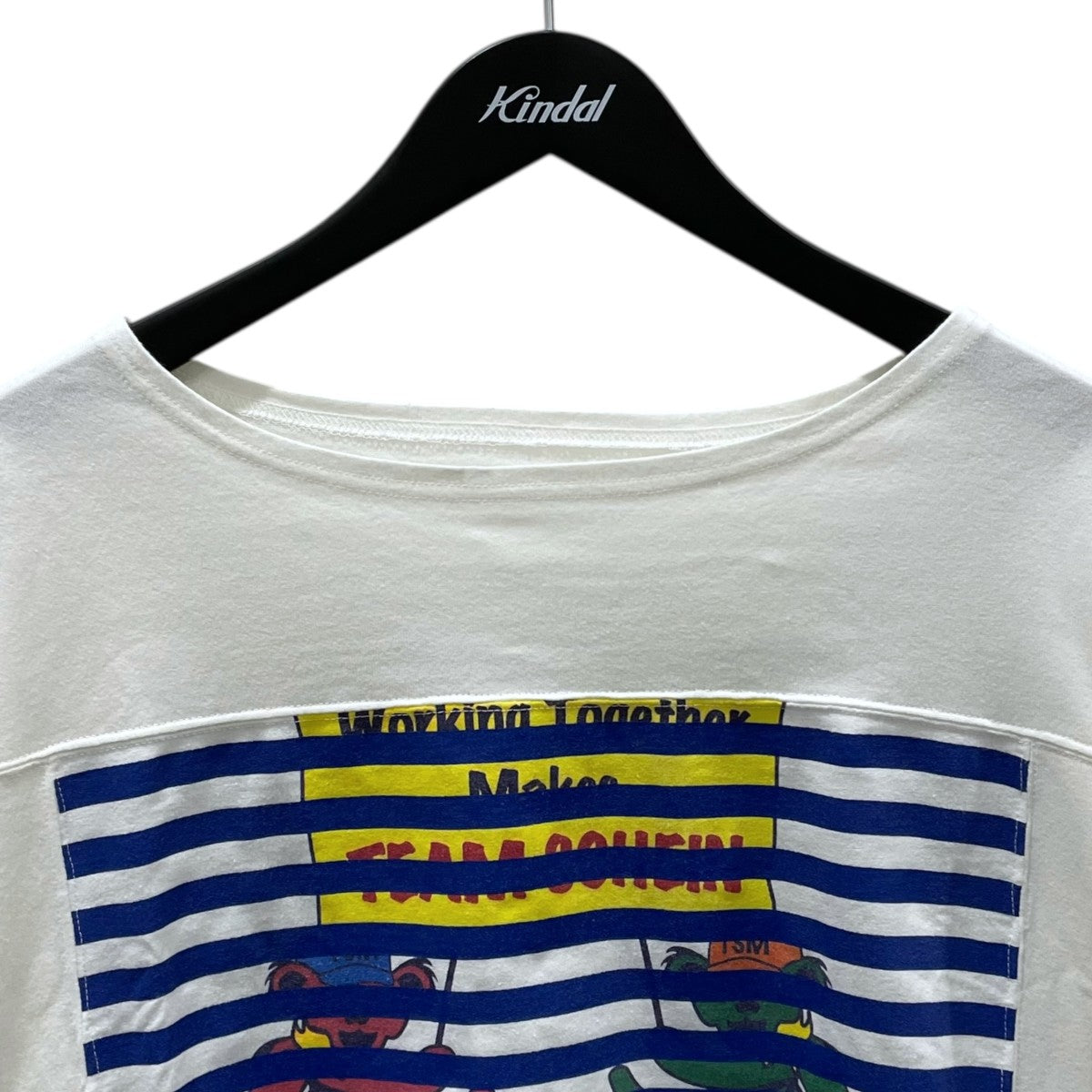 長袖カットソー REMAKE PRINT BASQUE TEE リメイクプリントバスクティー