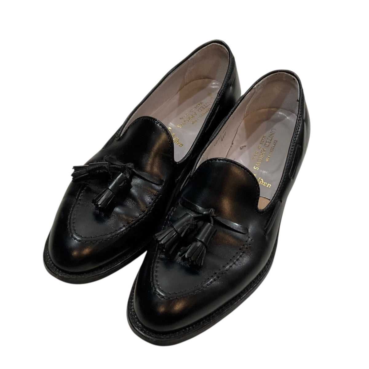 ALDEN×UNITED ARROWS タッセルローファー ブラック サイズ 8｜【公式