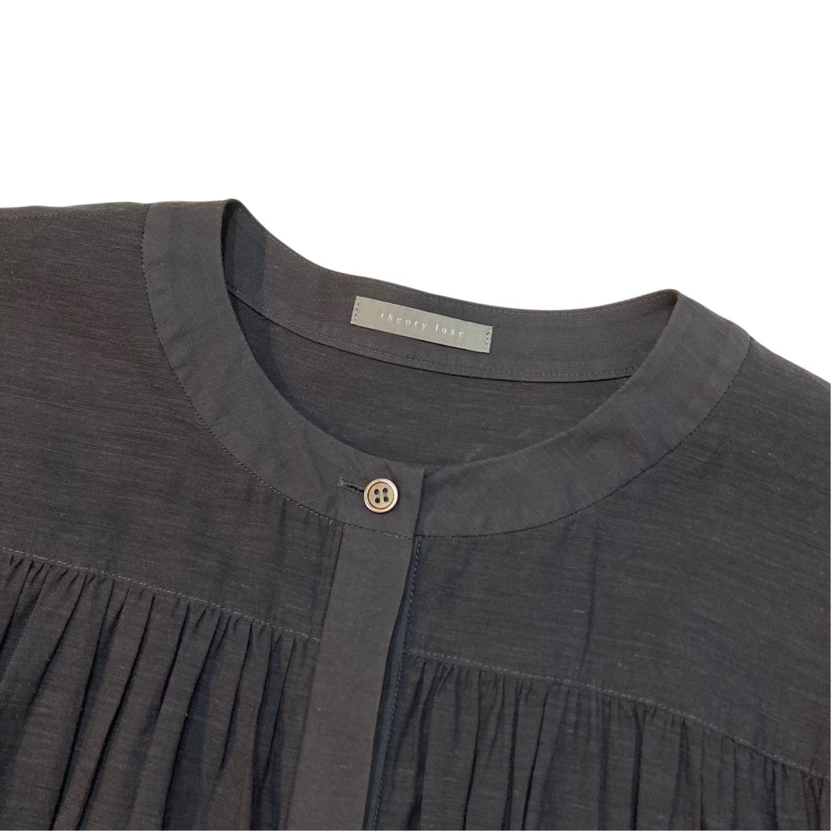 theory luxe(セオリーリュクス) 長袖ブラウス グレー サイズ 38