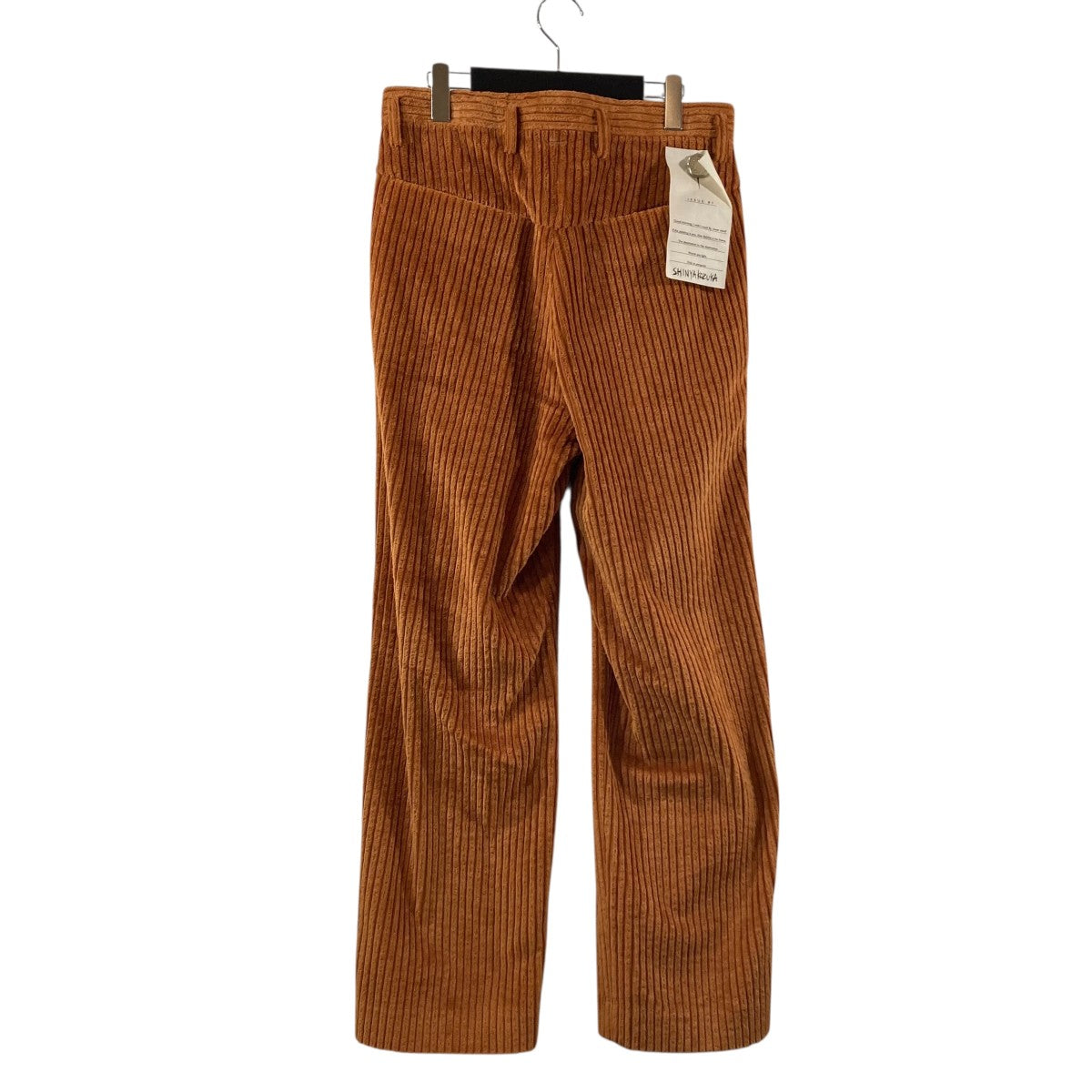 新品コーデュロイパンツ　brown ayakawasaki SHINYA KOZUKA(シンヤコヅカ) MINI BAGGYコーデュロイパンツ2502SK54