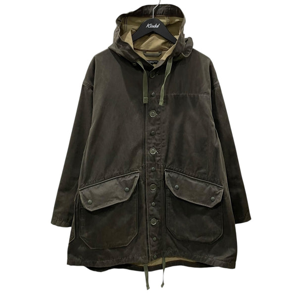 ジャケット・アウター Engineered Garments Madison Parka Strap Into The Engineered Garments Waxed Madison Parka