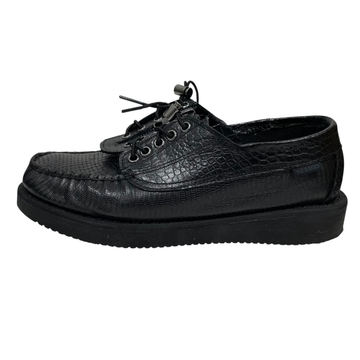 Engineered Garments×SEBAGO デッキシューズ Zipper Deck Exotic