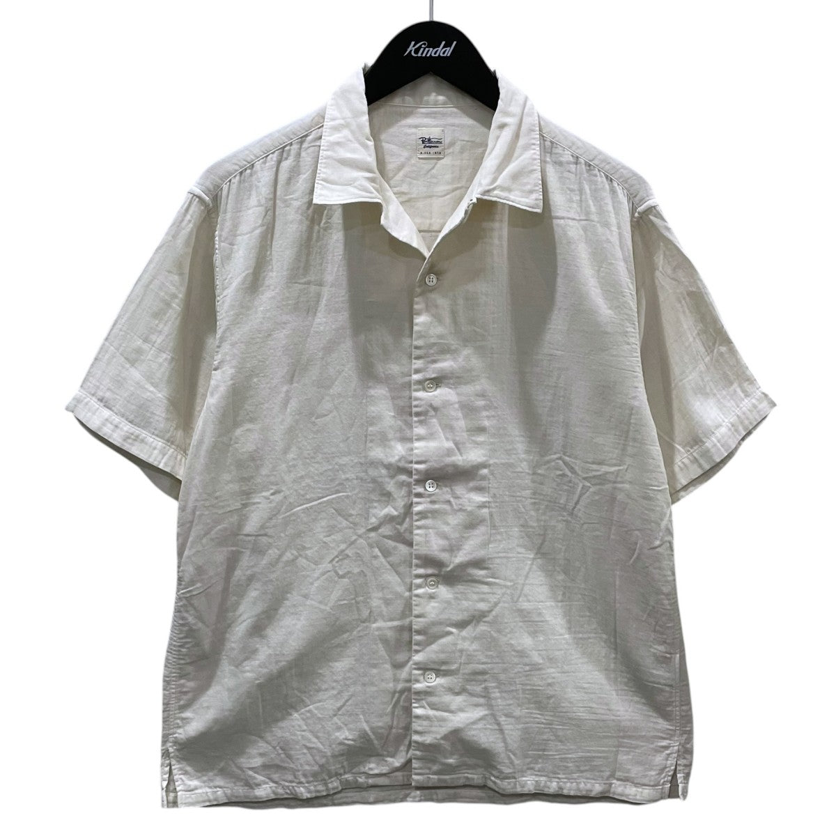 Ron Herman オープンカラー草木染め半袖シャツ Botanical Dye Shirt ボタニカル ダイ シャツ 4020700085 古着・中古-1枚目のアイテム画像