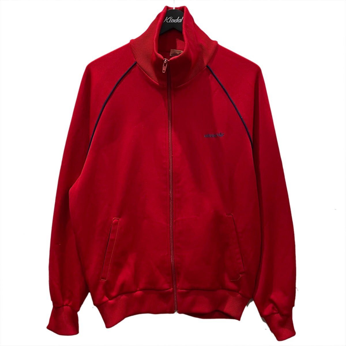 adidas トラックジャケット W．GERMANY デサント製 Descente ATS-80 古着・中古-1枚目のアイテム画像