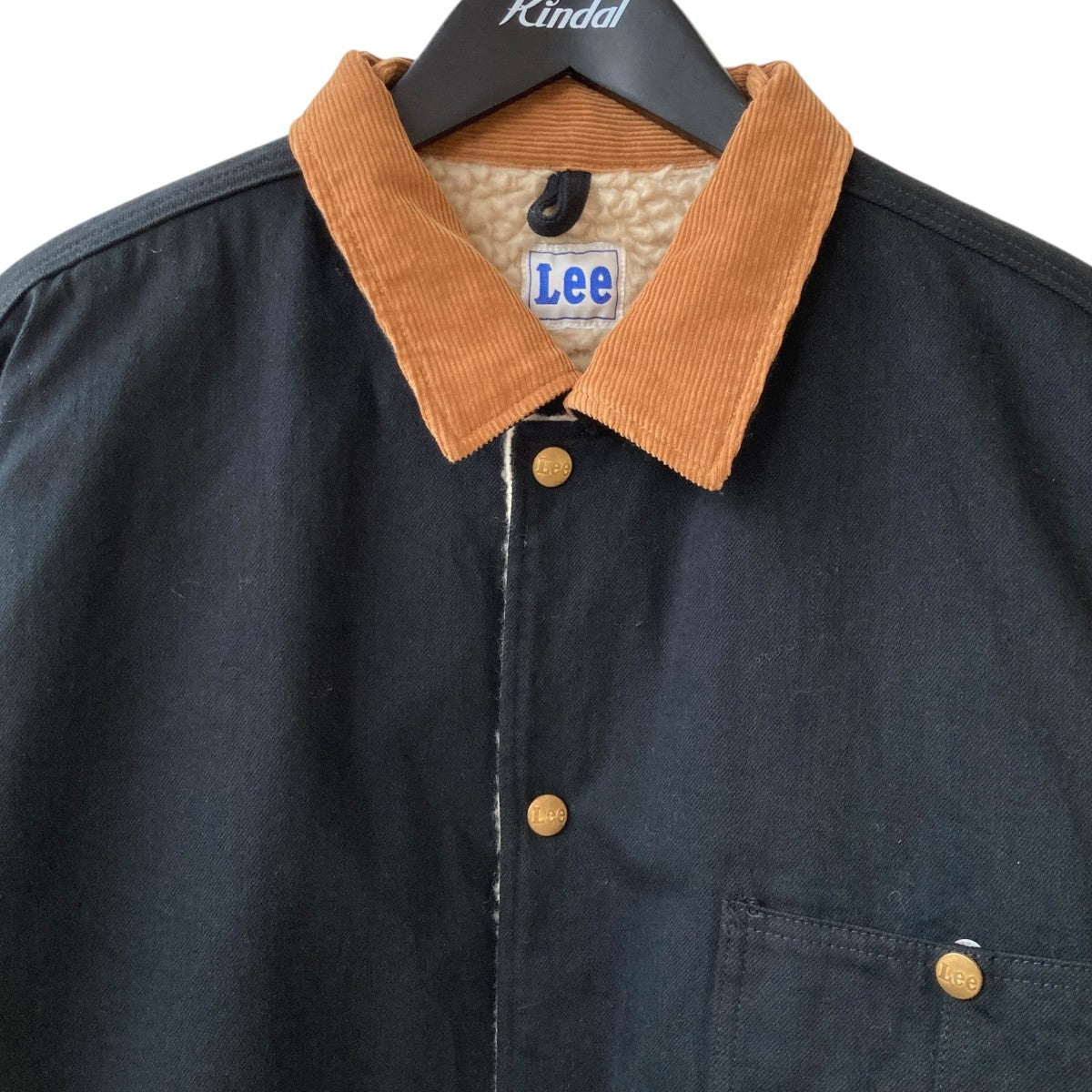 DENIM BOA COVERALL裏ボア カバーオールLB0535