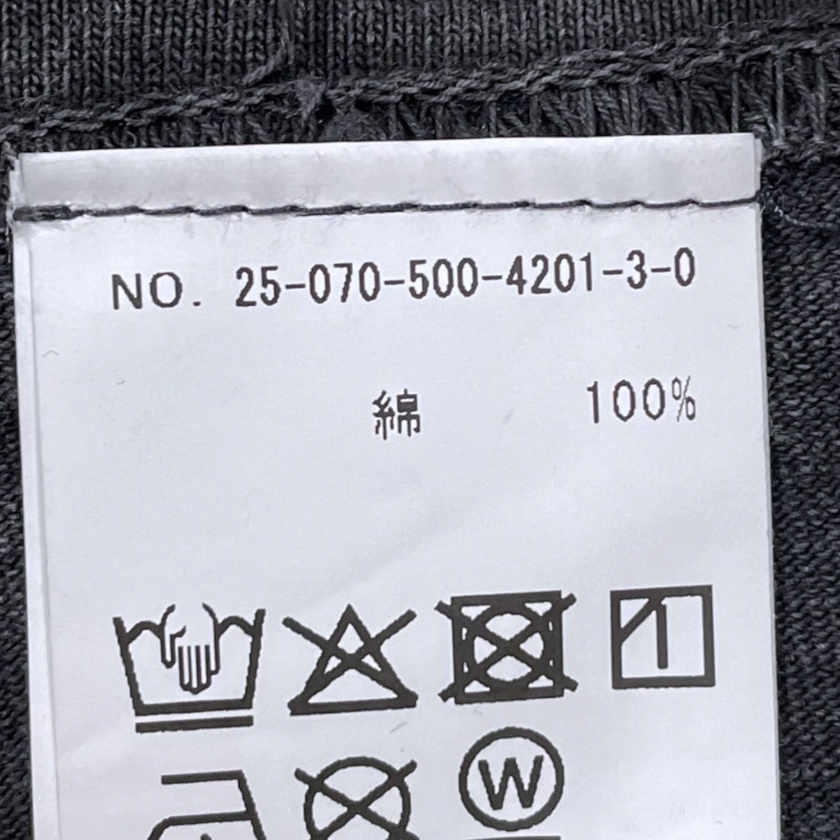 MUSE 25SS 染め加工プリントTシャツ DARJEELING Tシャツ 25070500420130 古着・中古-5枚目のアイテム画像