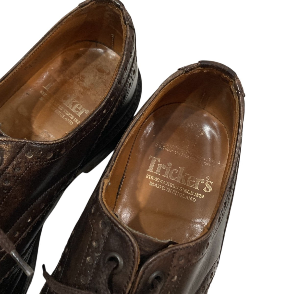 Tricker’s レザーシューズM7292 古着・中古-7枚目のアイテム画像