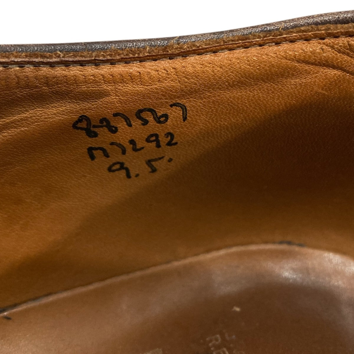 Tricker’s レザーシューズM7292 古着・中古-9枚目のアイテム画像