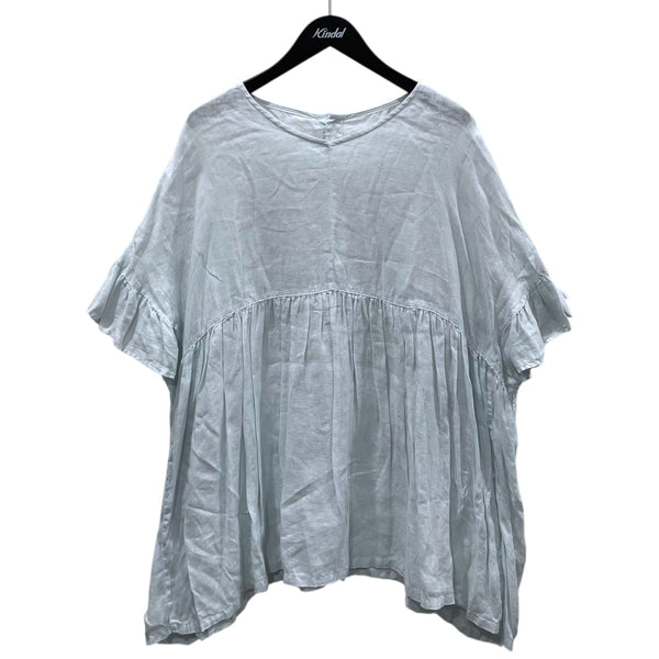 nest Robe(ネストローブ) 2WAY リネンフリルスリーブ チュニック