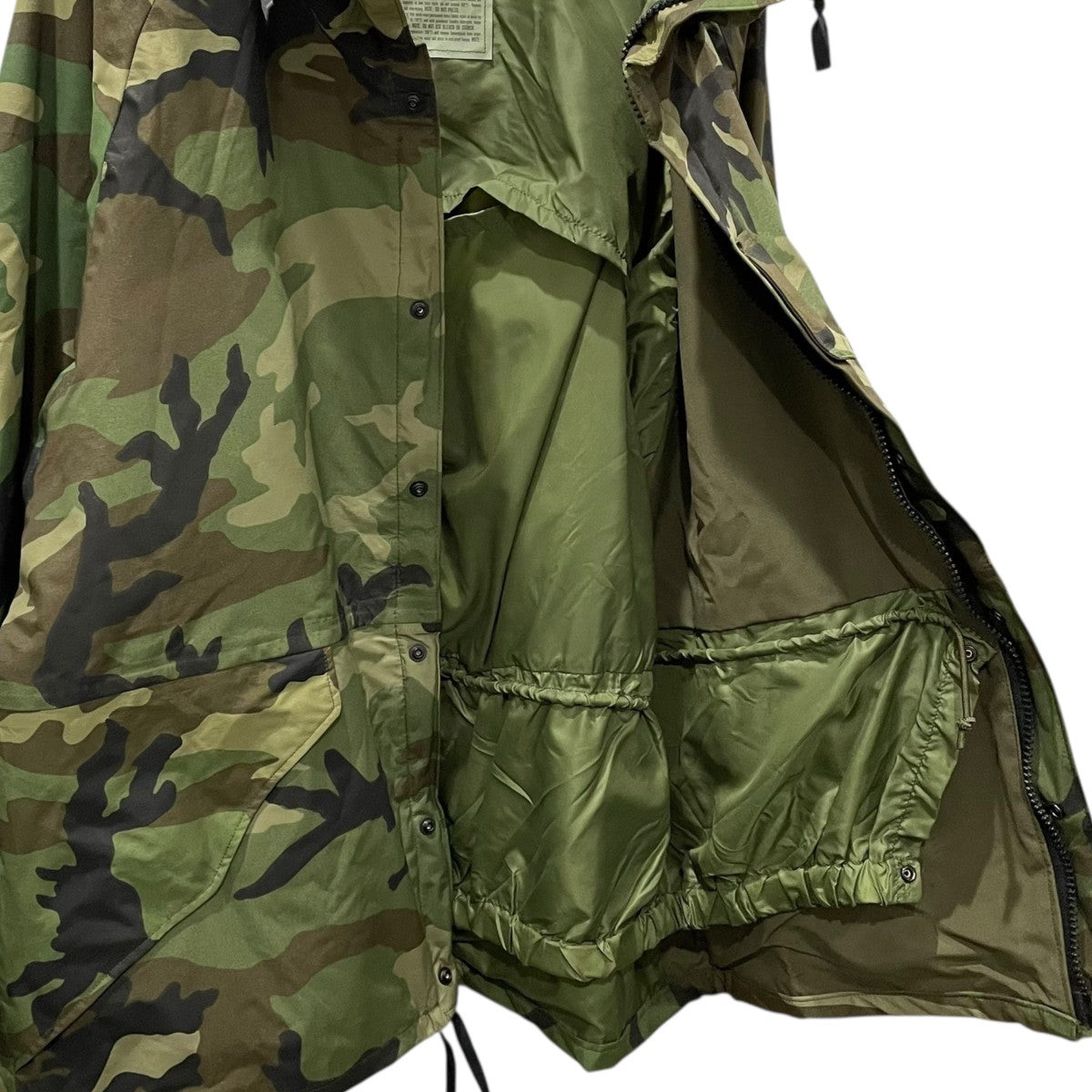 90s カモフラ柄マウンテンパーカー PARKA， COLD WEATHER  8415-01-228-1319