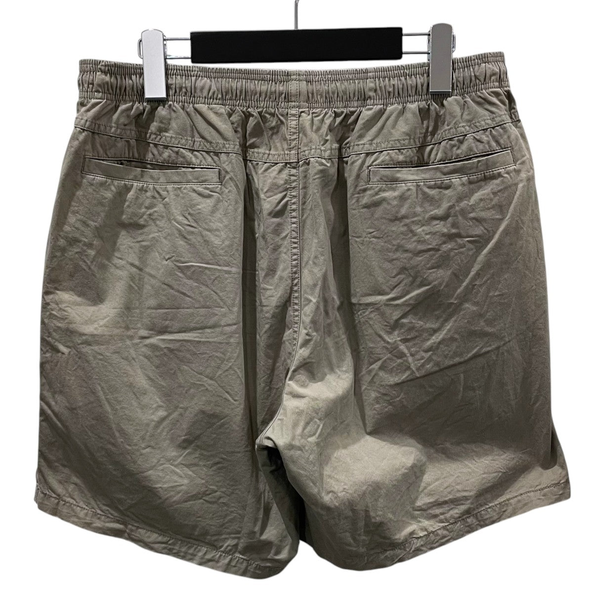 25SS ウォッシュ加工イージーハーフパンツ WASHED TWILL WOVEN BELTED SHORT ウォッシュド ツイル ウーブン ベルテッド ショート BAL-2157