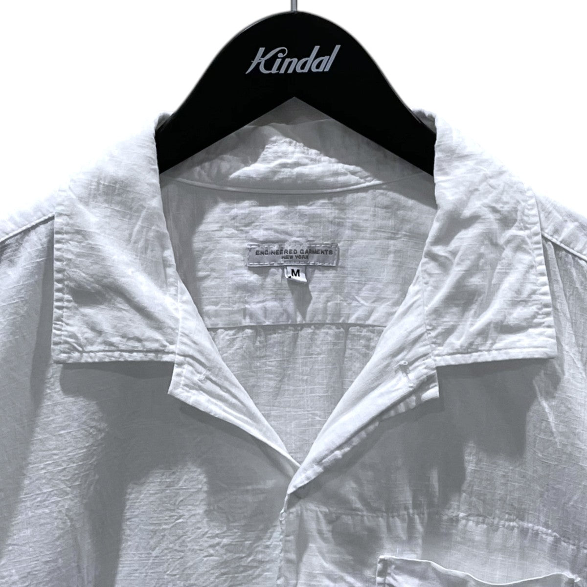 Engineered Garments オープンカラー半袖シャツ Camp Shirt キャンプシャツ 古着・中古-3枚目のアイテム画像