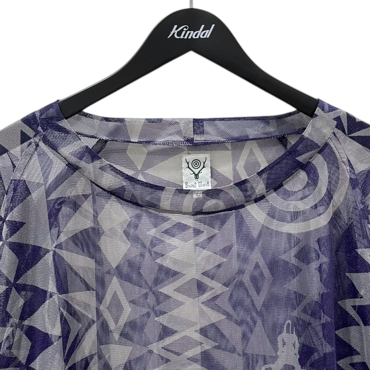 south2 west8 メッシュカットソー Bush Crew Neck Shirt - Lightweight Mesh ブッシュ クルーネックシャツ ライトウェイト メッシュ OT445 古着・中古-3枚目のアイテム画像