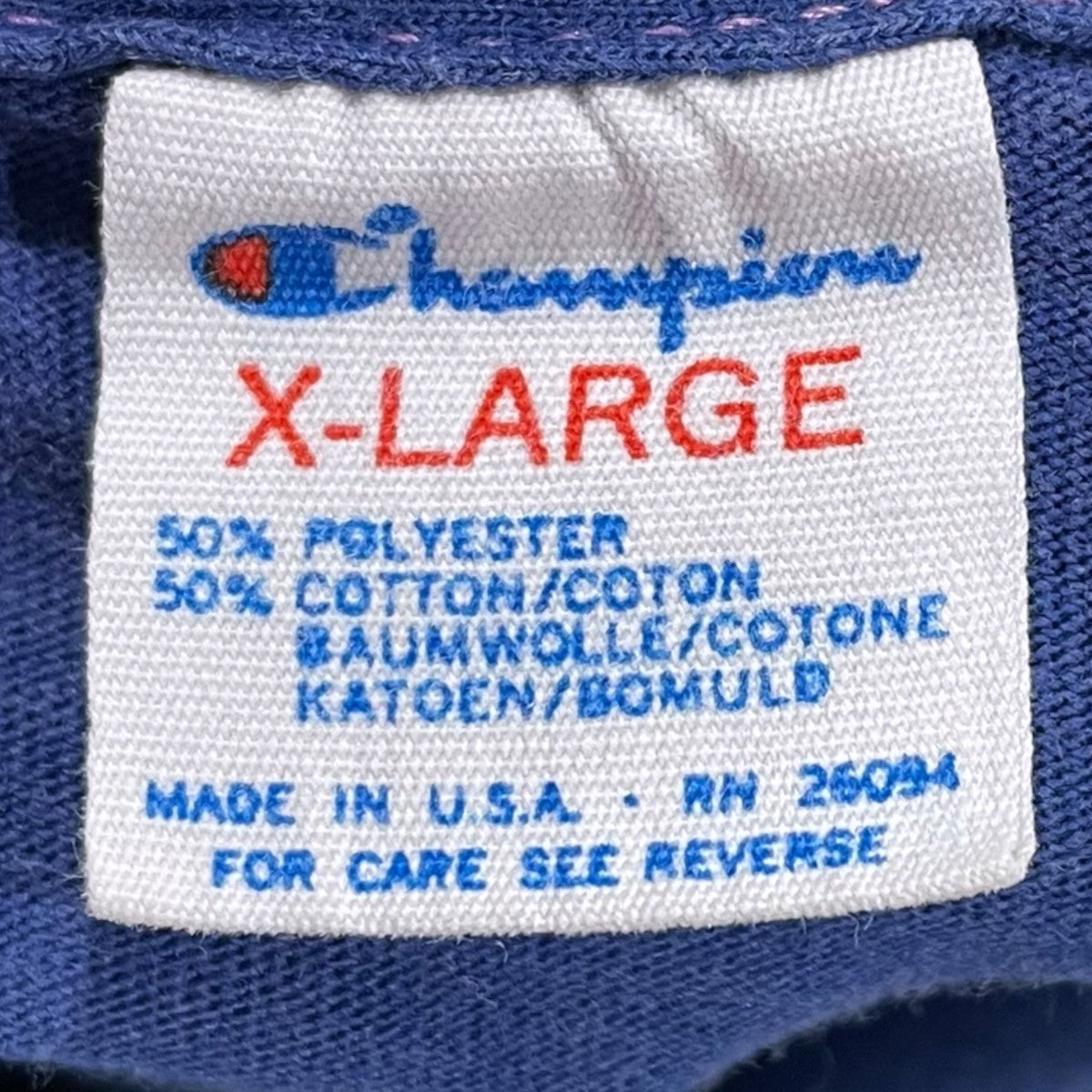 Champion 80s プリントTシャツ トリコタグ Chicago Cubs シカゴカブス 古着・中古-6枚目のアイテム画像