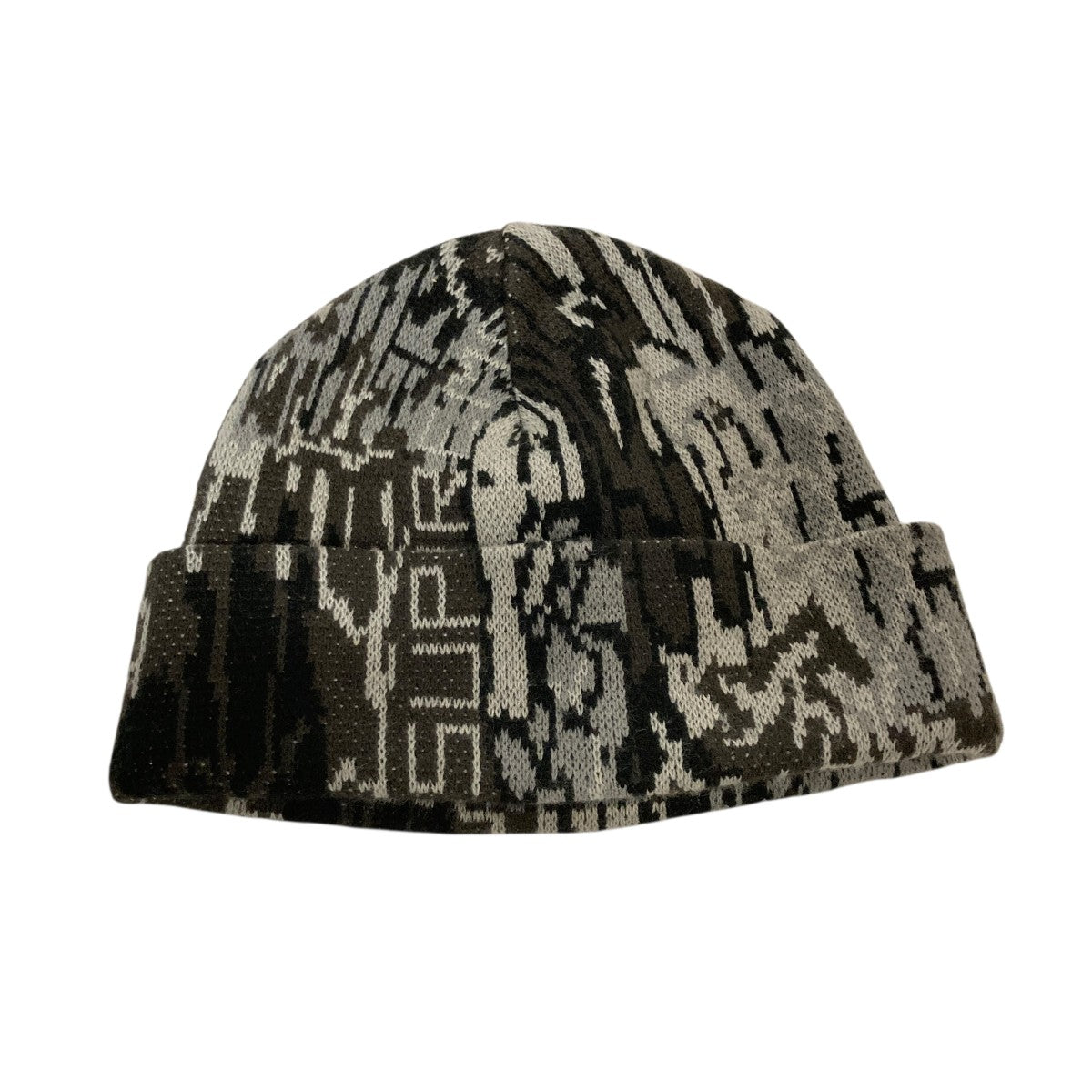 Supreme(シュプリーム) trebark camo beanieニットキャップ グレー