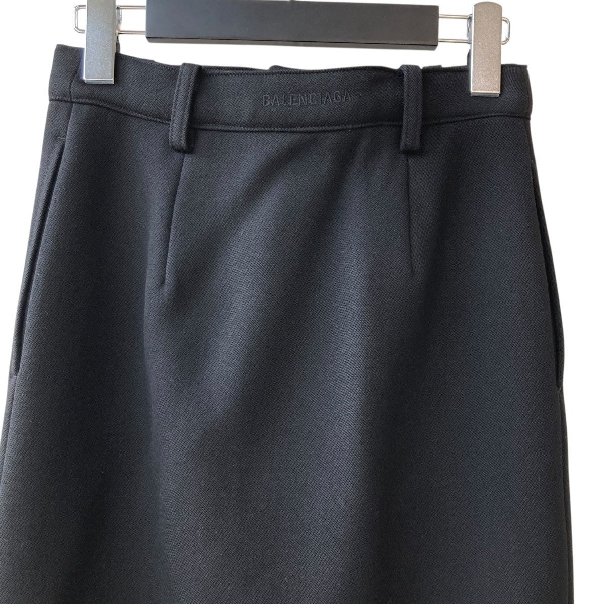 BALENCIAGA ウール ロングスカート626564 古着・中古-4枚目のアイテム画像
