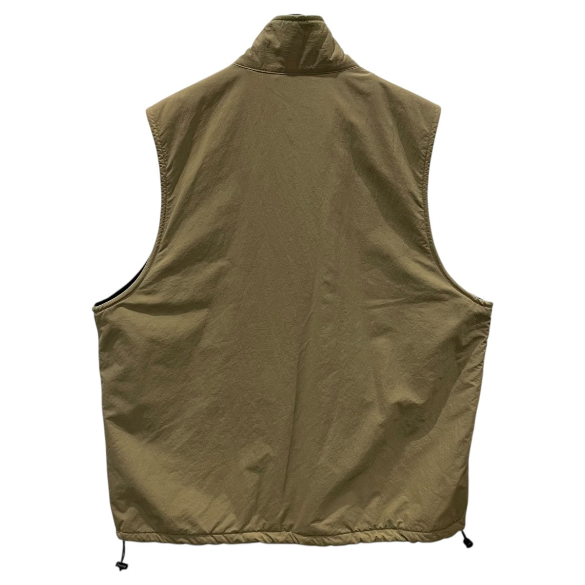 SEESEE(シーシー) 中綿ジップアップリバーシブルベスト グレー